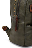 Women's Khaki Backpack | Derimod