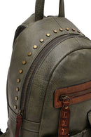 Women's Khaki Backpack | Derimod