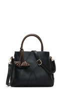 Women's Black Long Strap Accessory Detailed Handbag | Derimod