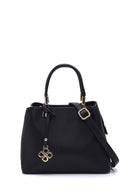 Kadın Siyah Uzun Askılı Aksesuar Detaylı Kol Çantası | Derimod