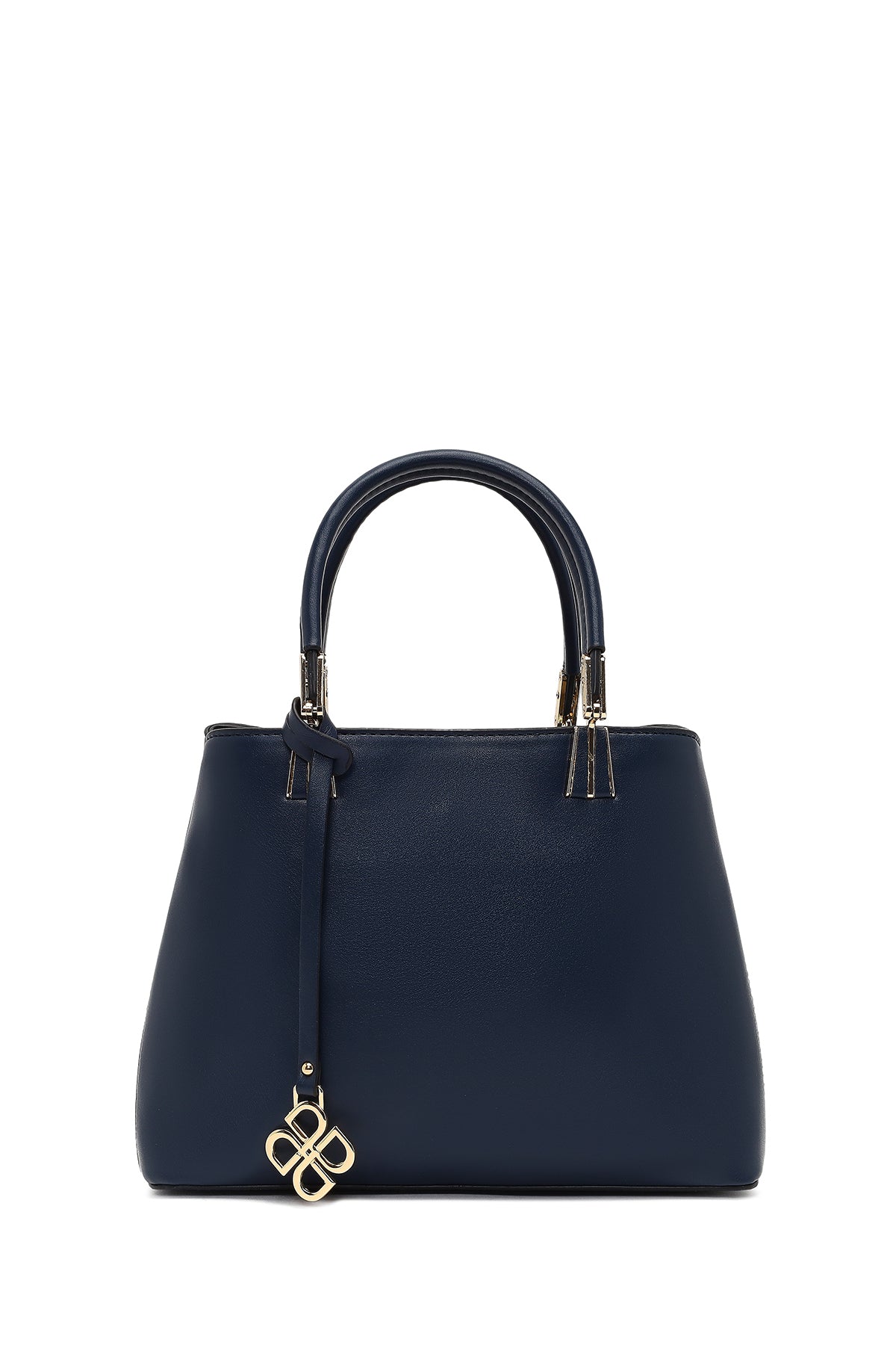 Kadın Lacivert Uzun Askılı Aksesuar Detaylı Kol Çantası