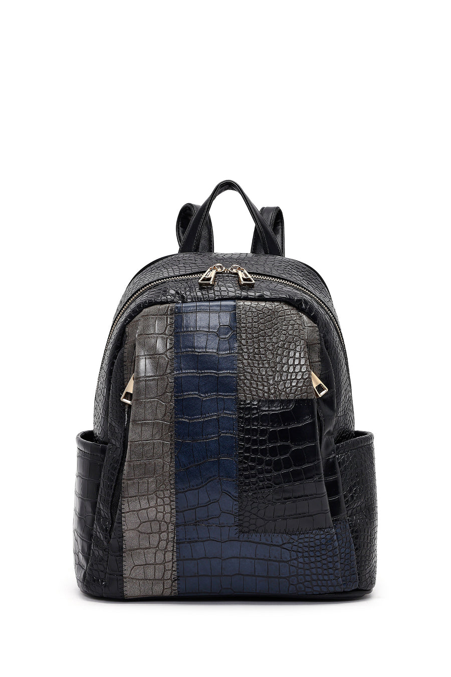 Women's Black Patterned Backpack 25WBD264114 | Derimod