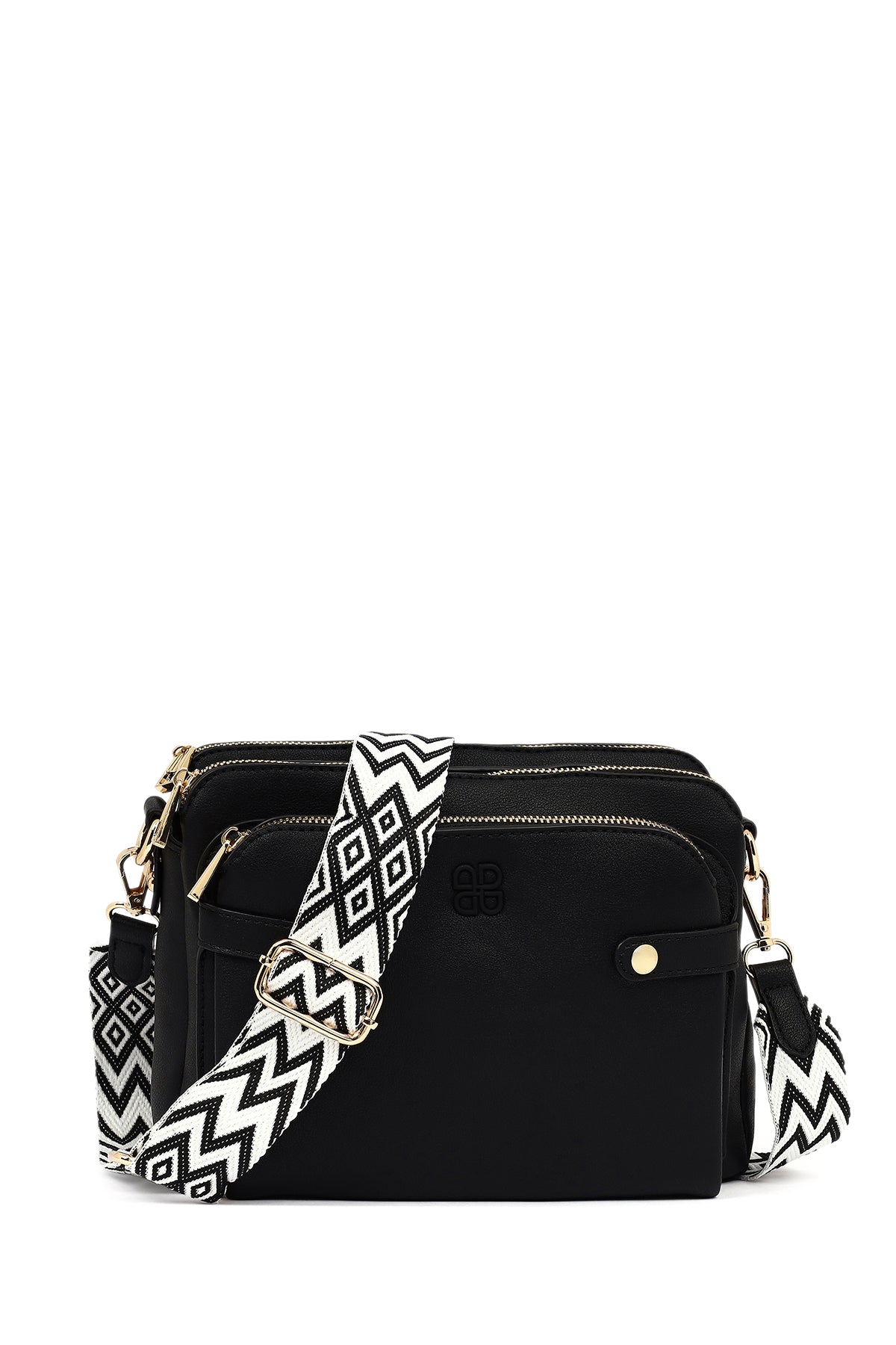 Kadın Siyah Uzun Askılı Çapraz Çanta 25WBD266618 | Derimod