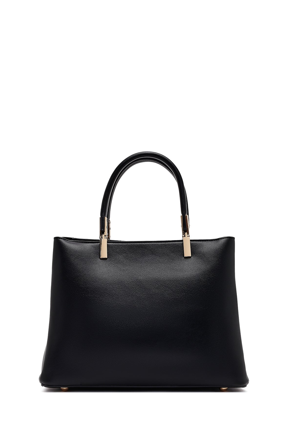 Kadın Siyah Baskılı Uzun Askılı Kol Çantası