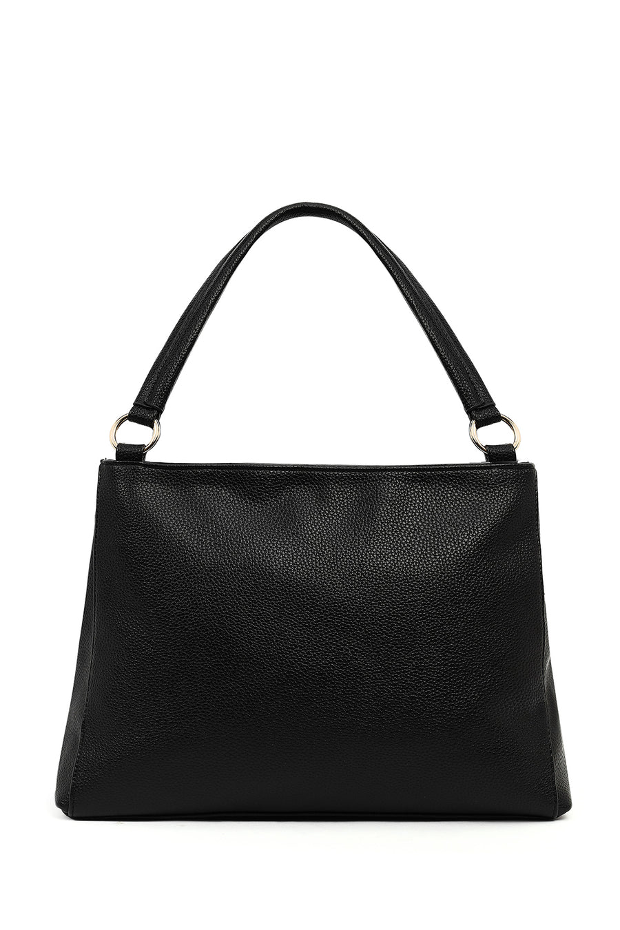 Women's Black Long Strap Printed Shoulder Bag
