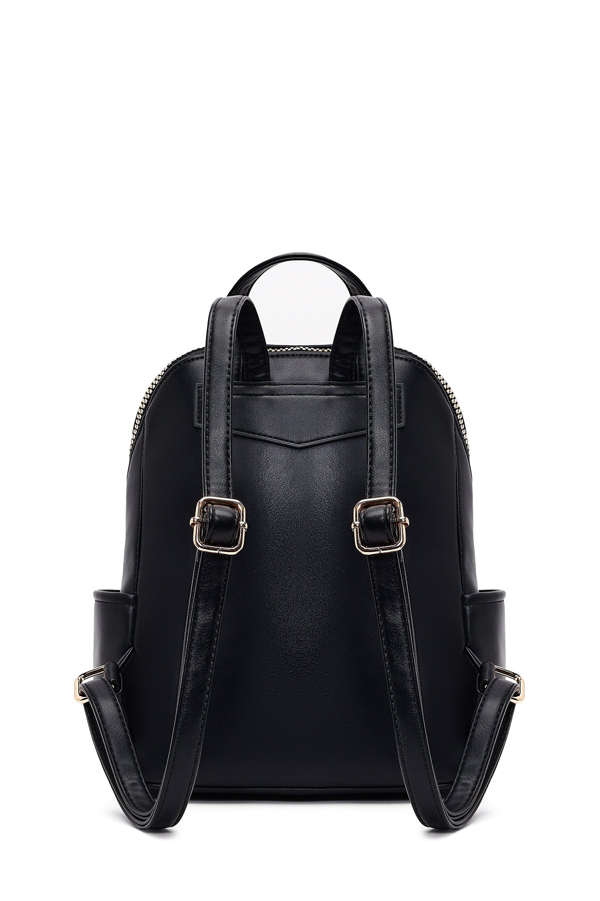 Kadın Siyah Desenli Sırt Çantası