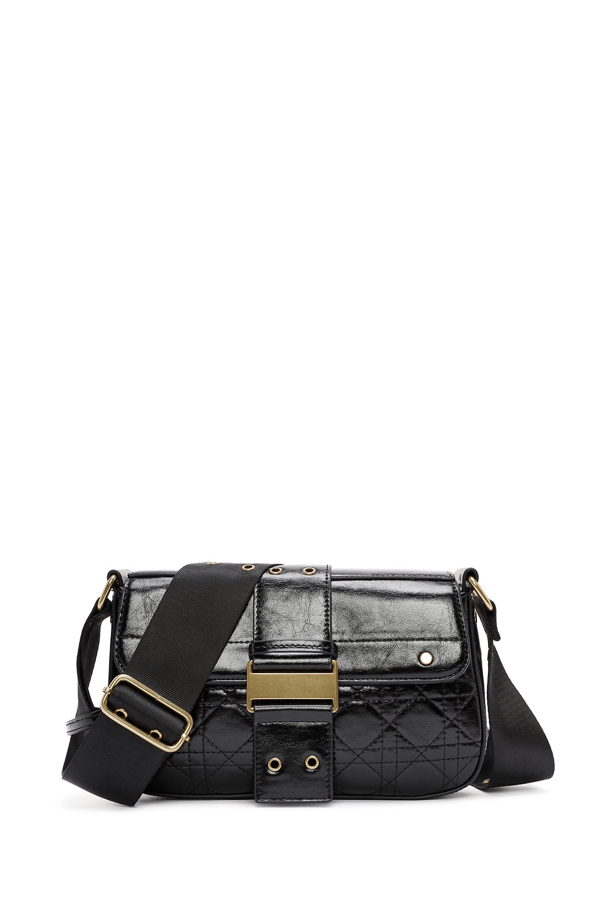 Kadın Siyah Uzun Askılı Omuz Çantası 25WBD271618 | Derimod