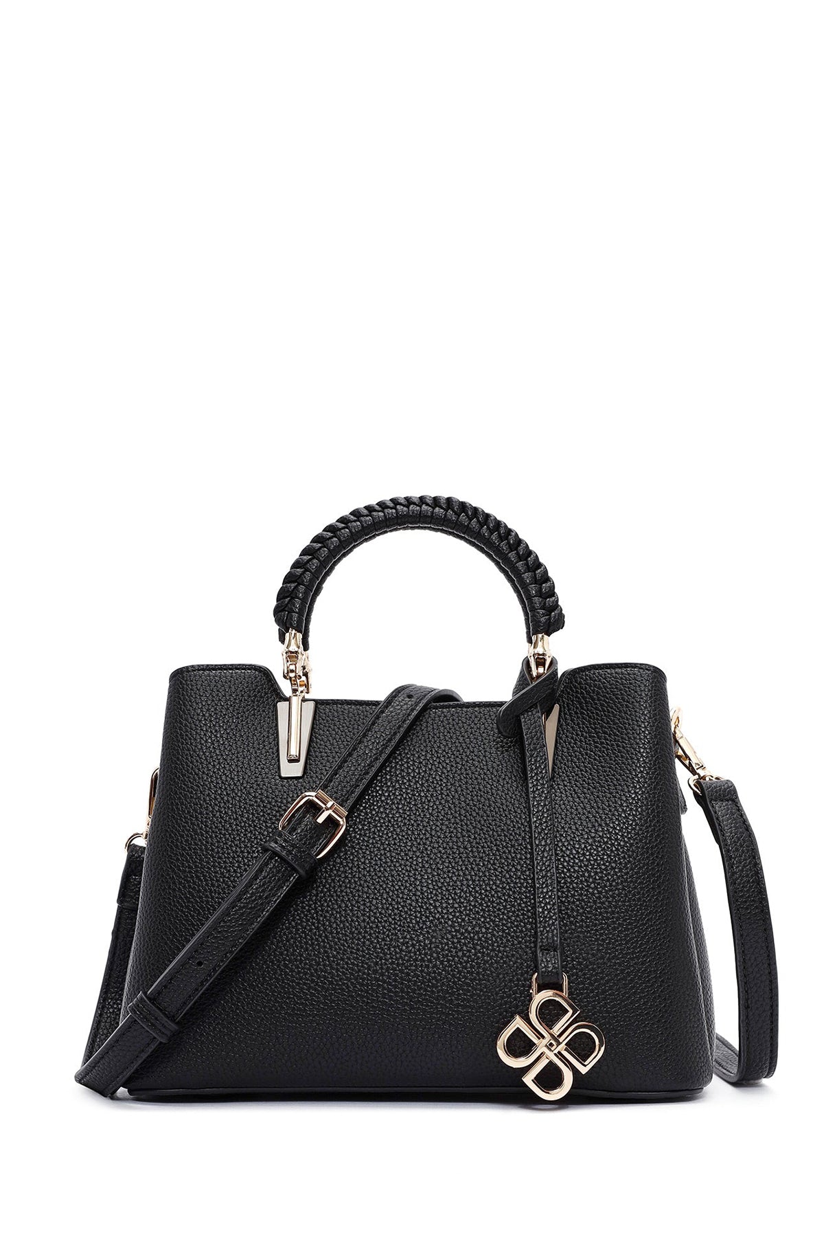 Kadın Siyah Uzun Askılı Kol Çantası