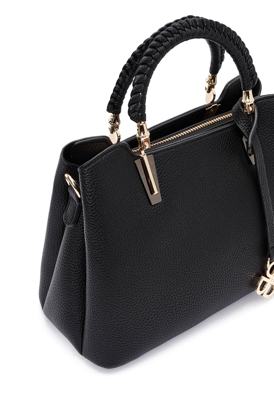 Women's Black Long Strap Shoulder Bag