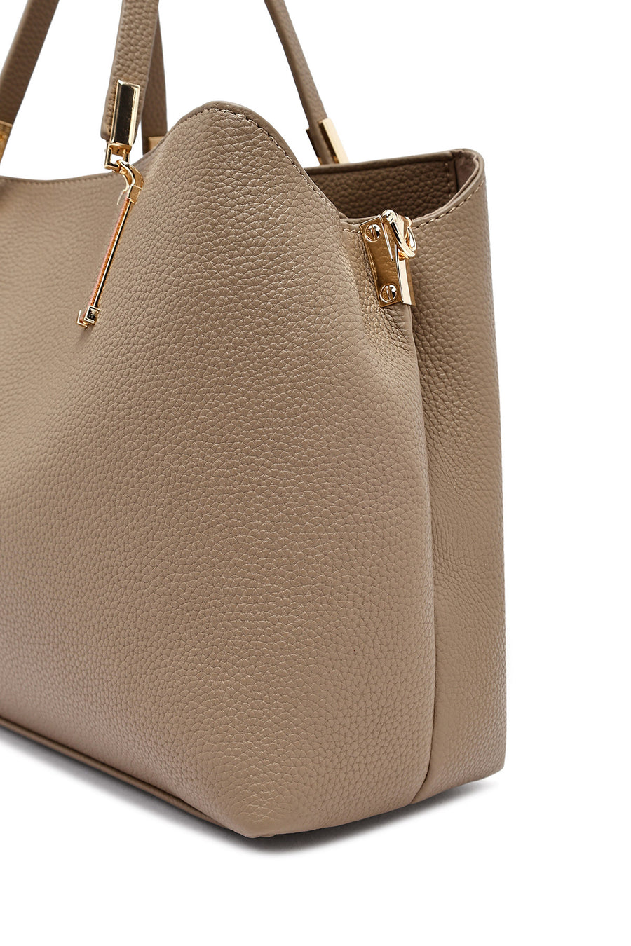 Woman Mink Long Strap Classic Handbag
