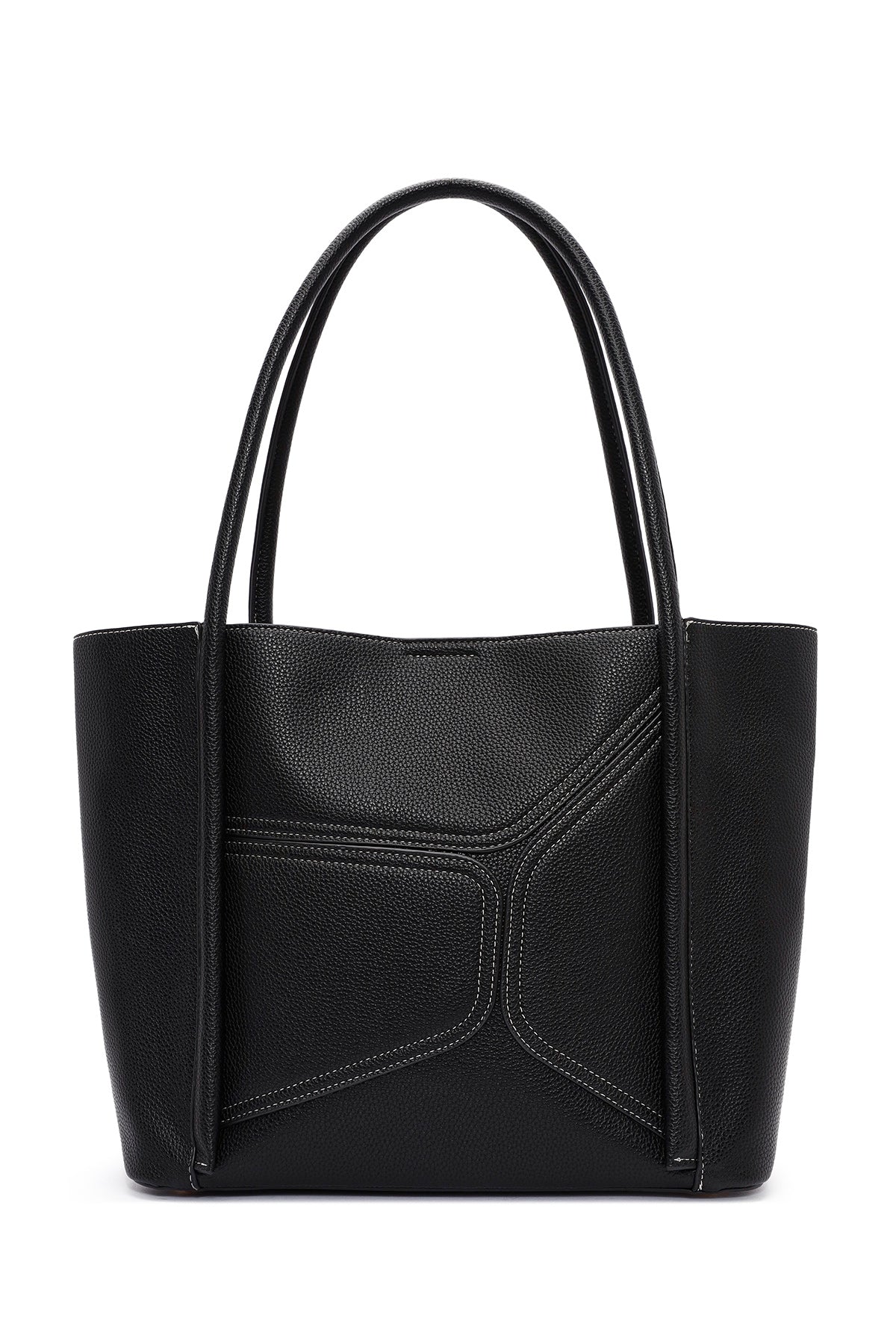 Kadın Siyah Desenli Omuz Çantası 25WBD2721FT | Derimod