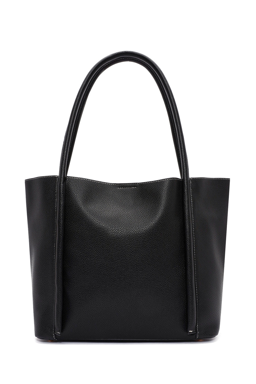 Women's Black Patterned Shoulder Bag