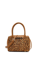 Women's Leopard Long Strap Shoulder Bag | Derimod