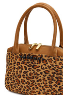 Women's Leopard Long Strap Shoulder Bag | Derimod