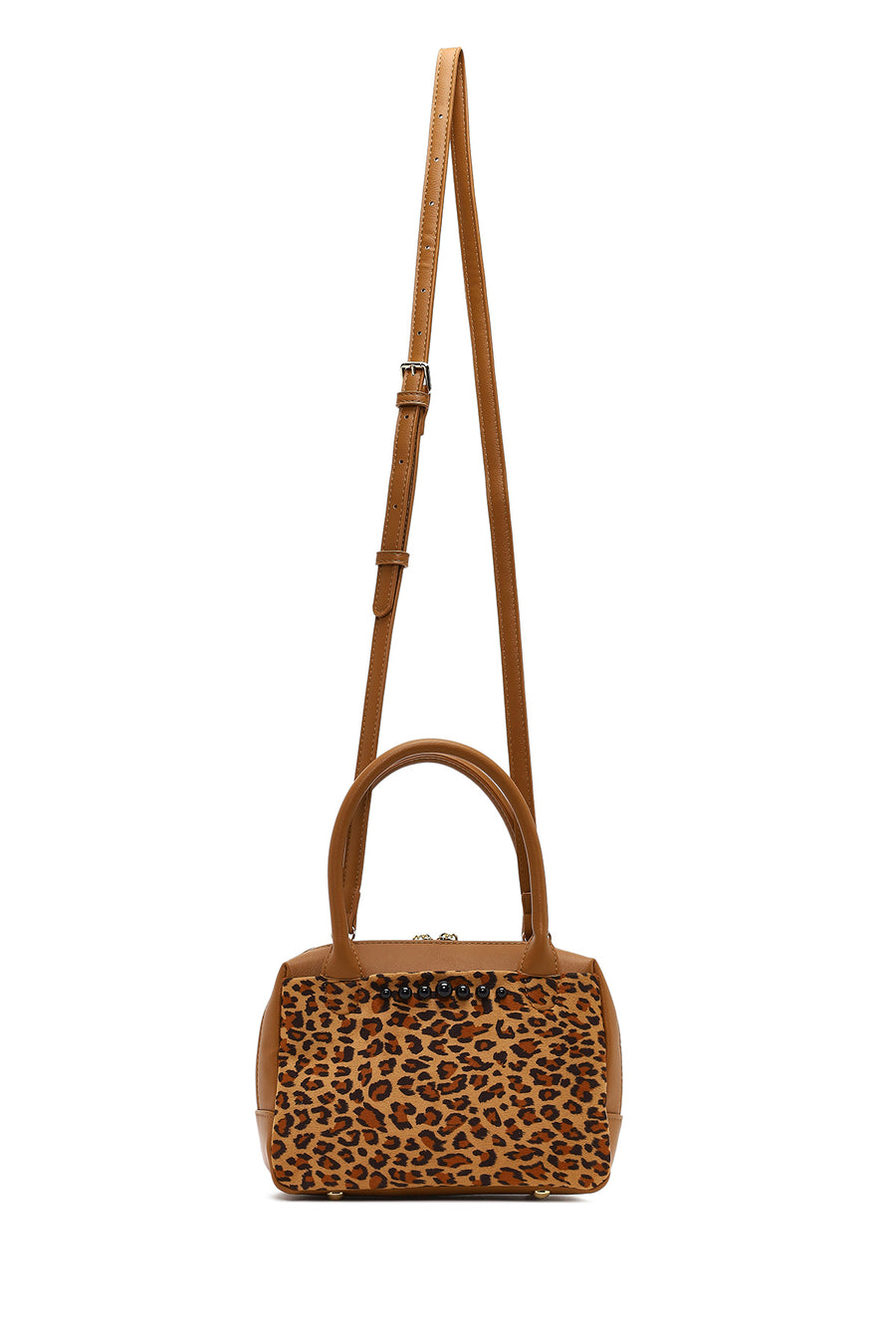 Women's Leopard Long Strap Shoulder Bag