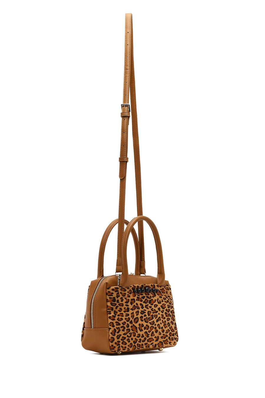 Women's Leopard Long Strap Shoulder Bag