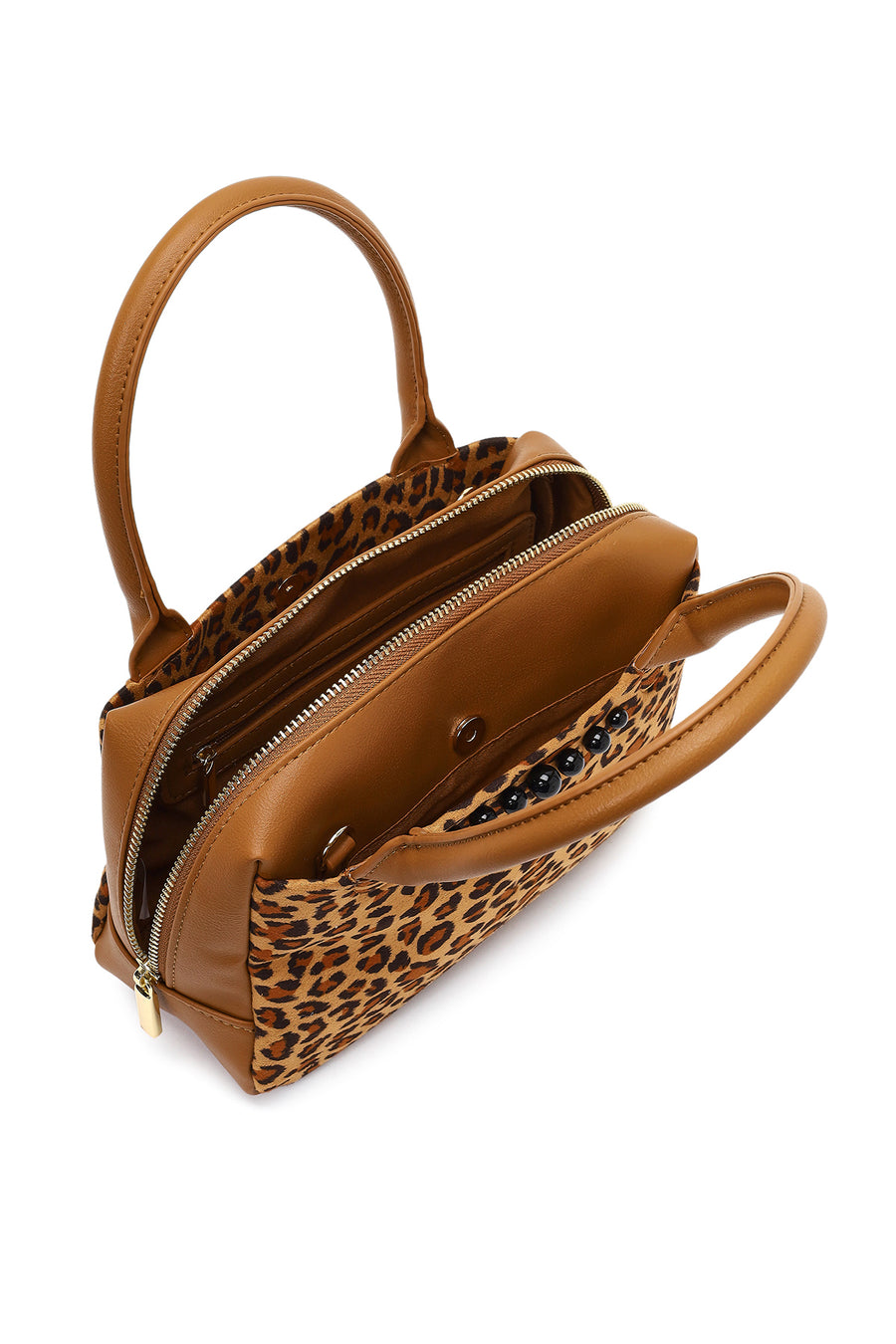 Women's Leopard Long Strap Shoulder Bag