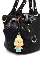 Women's Black Long Strap Mini Shoulder Bag | Derimod