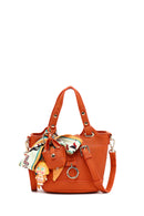 Women's Orange Long Strap Mini Shoulder Bag | Derimod