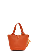 Women's Orange Long Strap Mini Shoulder Bag | Derimod