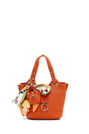 Women's Orange Long Strap Mini Shoulder Bag | Derimod