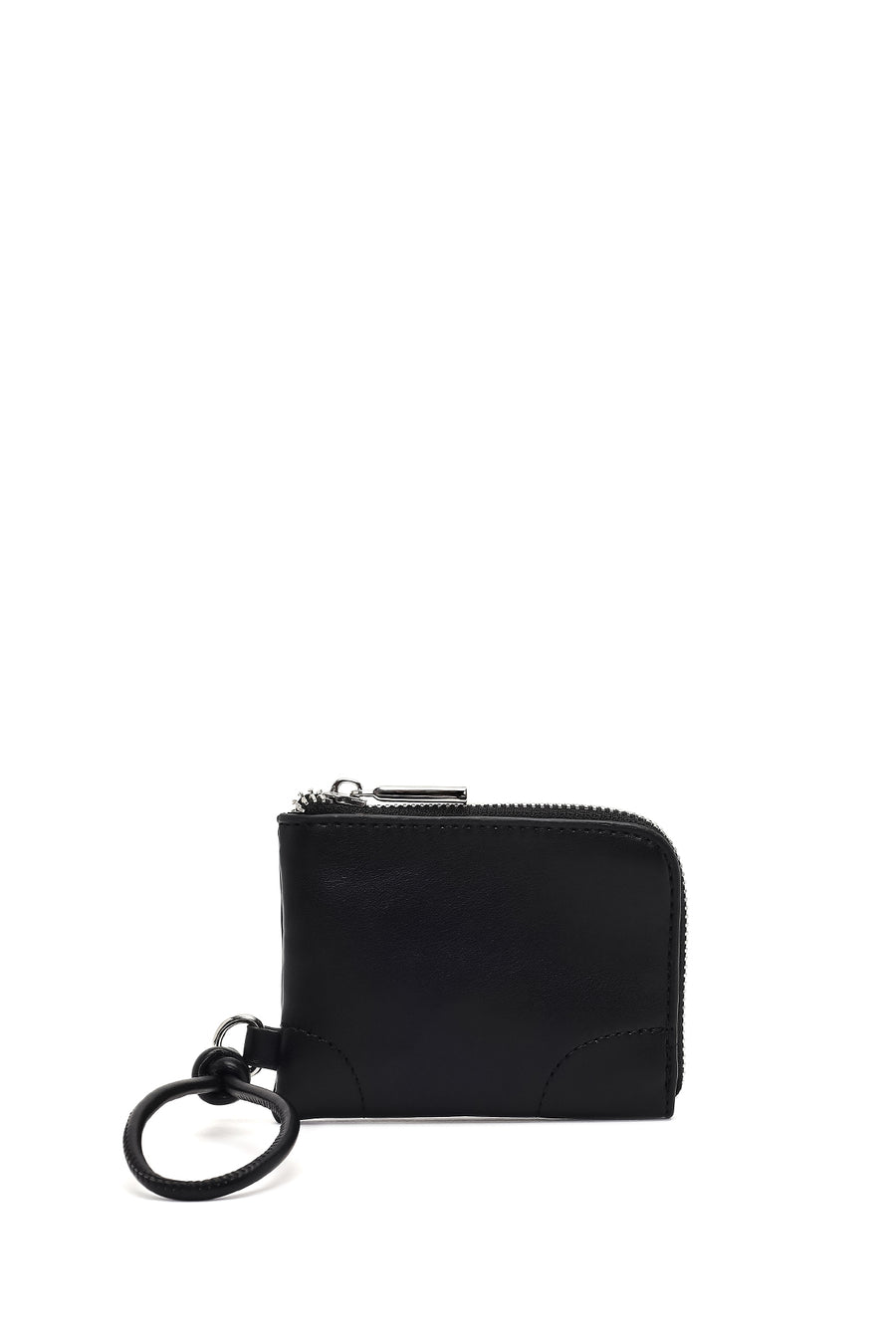 Women's Black Accessorized Classic Shoulder Bag