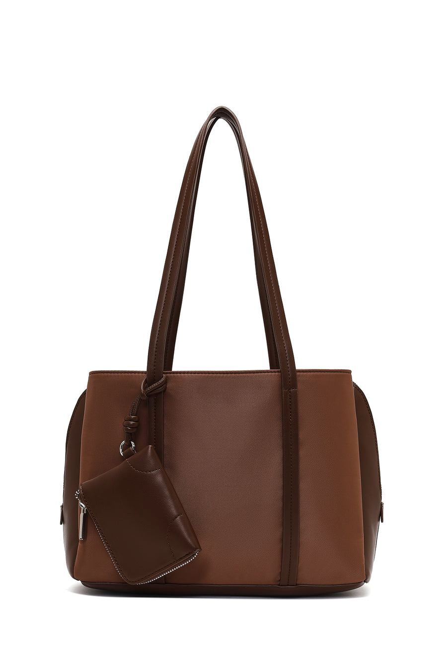 Women's Brown Accessorized Classic Shoulder Bag 25WBD274714 | Derimod