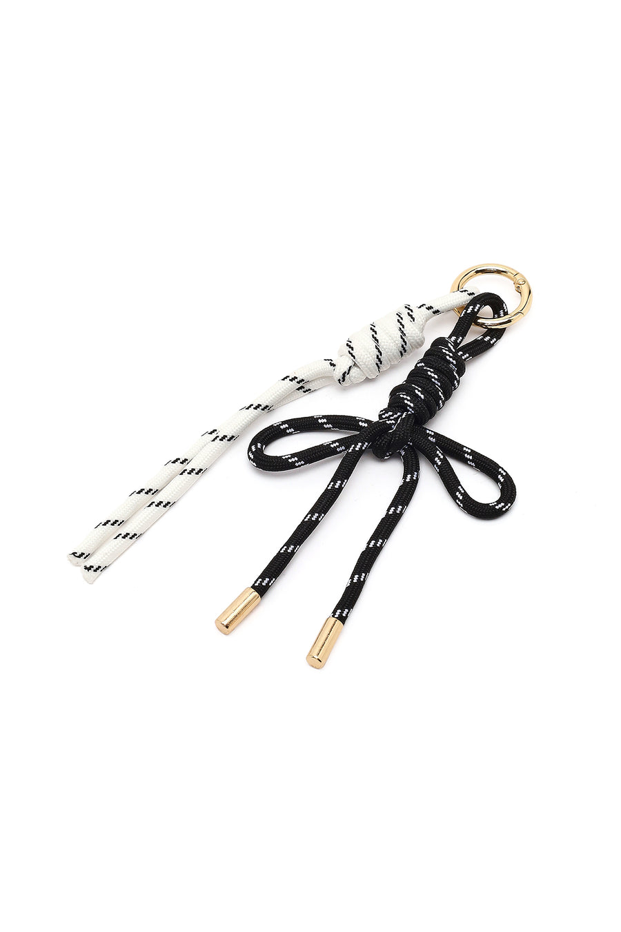 Women's Black Long Strap Charm Handbag