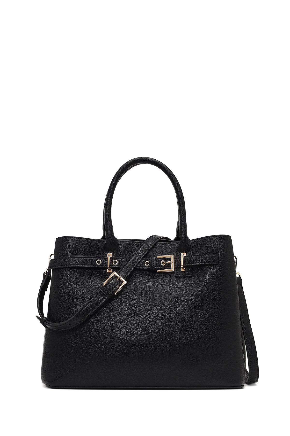 Women's Black Long Strap Classic Shoulder Bag 25WBD2751FT | Derimod