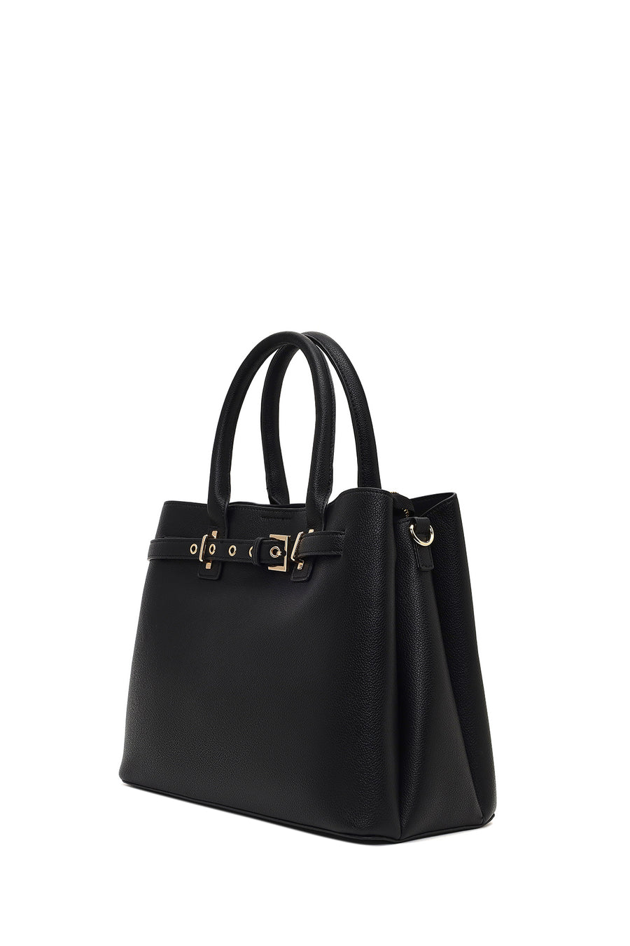 Women's Black Long Strap Classic Shoulder Bag