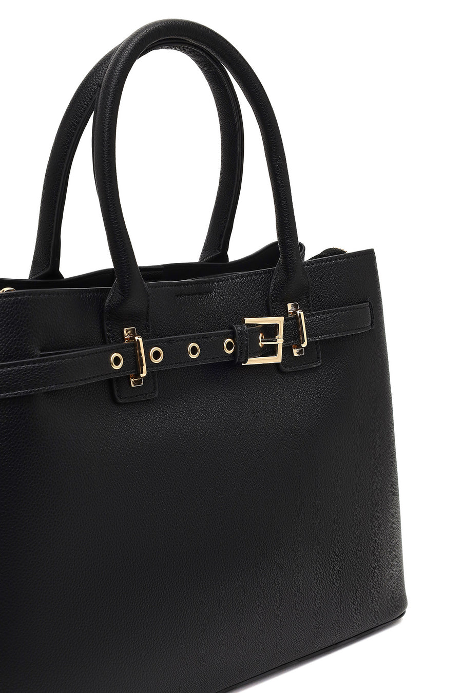 Women's Black Long Strap Classic Shoulder Bag