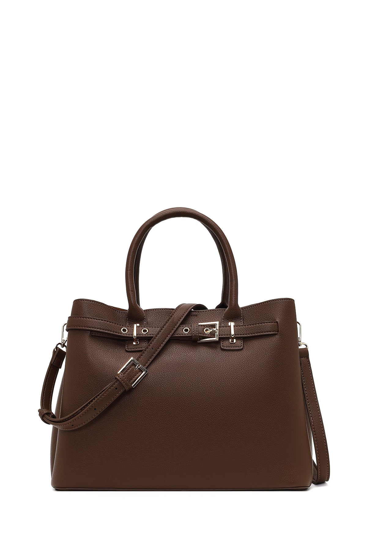 Kadın Kahverengi Uzun Askılı Klasik Kol Çantası