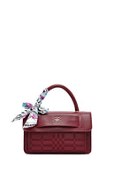 Kadın Bordo Uzun Askılı Baskılı Çapraz Çanta | Derimod