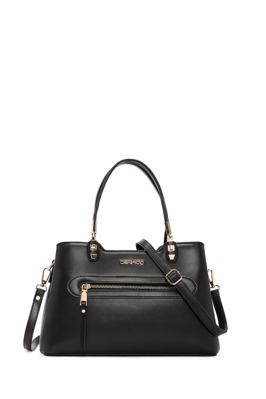 Women's Black Long Strap Classic Shoulder Bag 25WBD282518 | Derimod