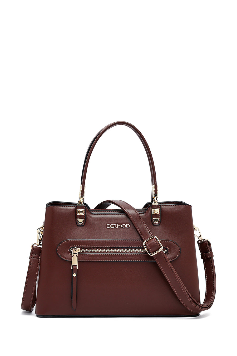 Woman Brown Long Strap Classic Handbag 25WBD282518 | Derimod