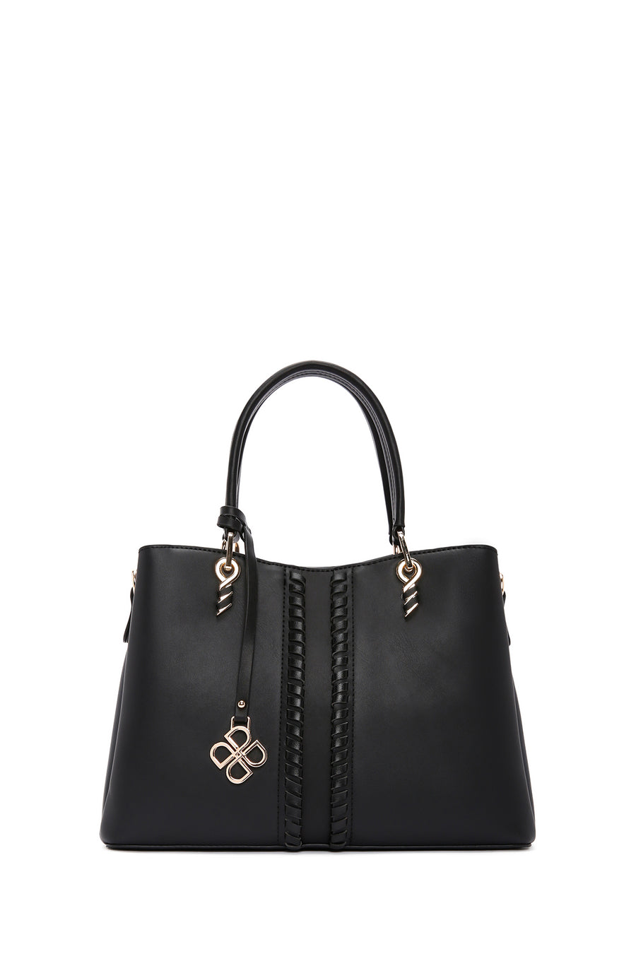 Women's Black Long Strap Classic Shoulder Bag