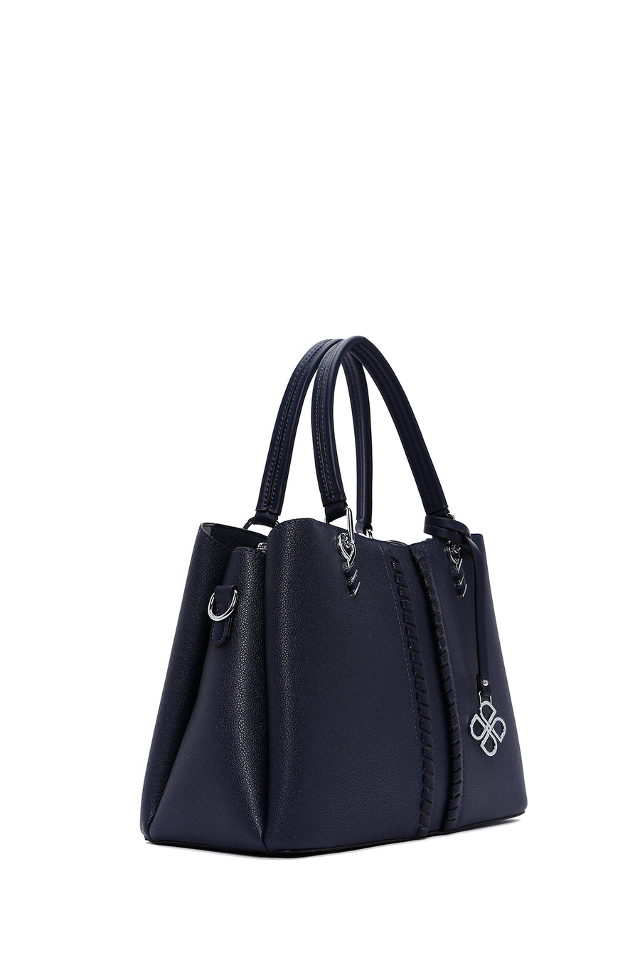 Women's Navy Blue Long Strap Classic Shoulder Bag