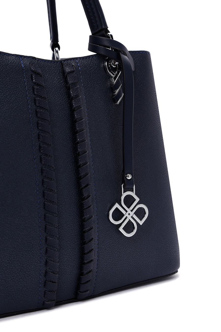 Women's Navy Blue Long Strap Classic Shoulder Bag
