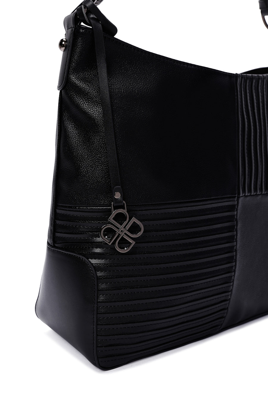 Women's Black Long Strap Shoulder Bag