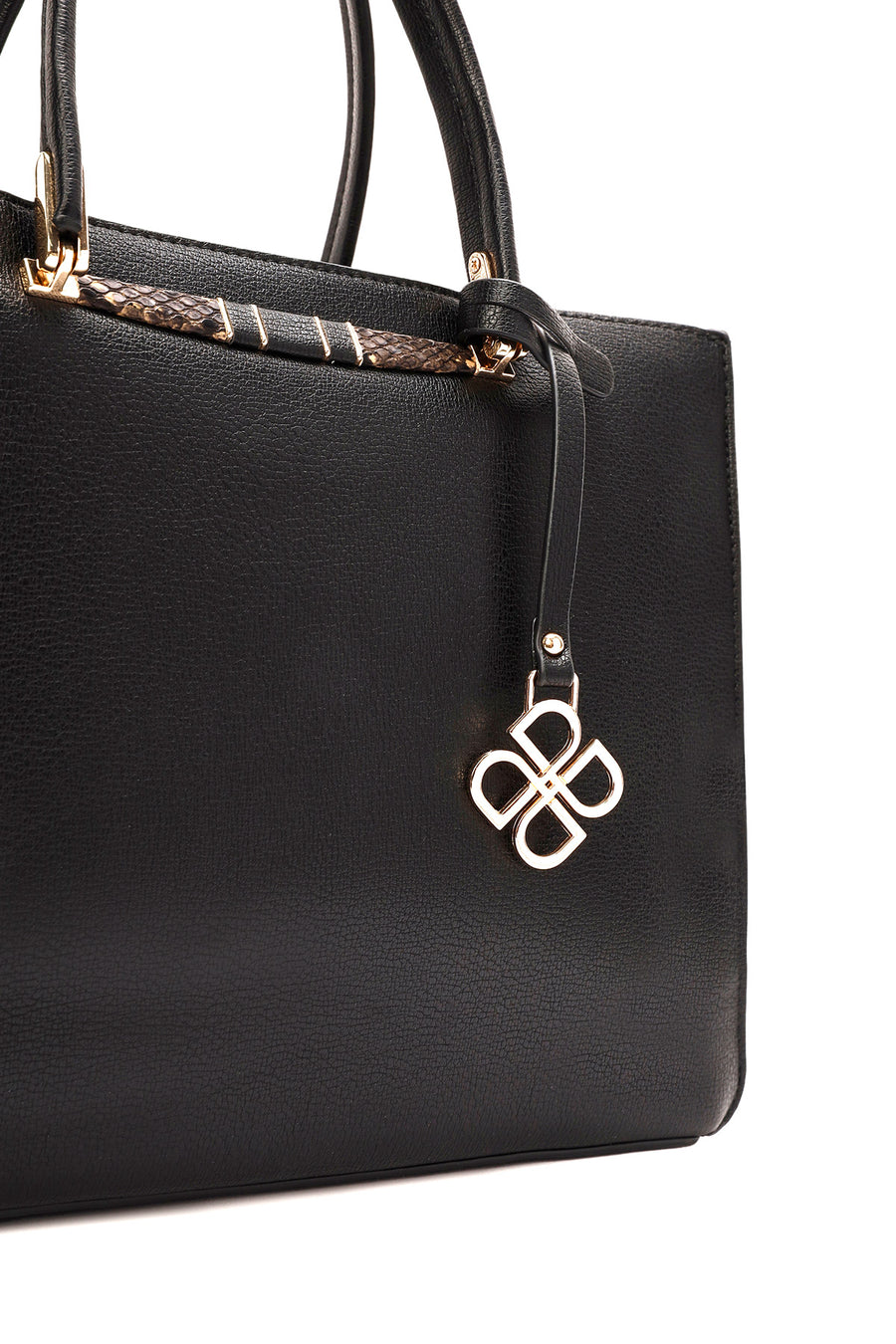 Women's Black Long Strap Shoulder Bag