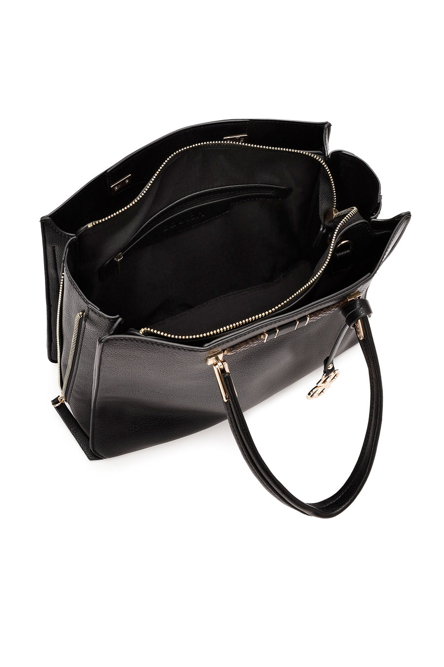 Women's Black Long Strap Shoulder Bag