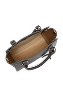 Woman Grey Long Strap Classic Shoulder Bag | Derimod