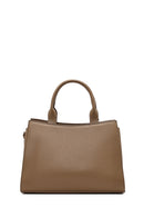 Women's Taupe Long Strap Classic Shoulder Bag | Derimod