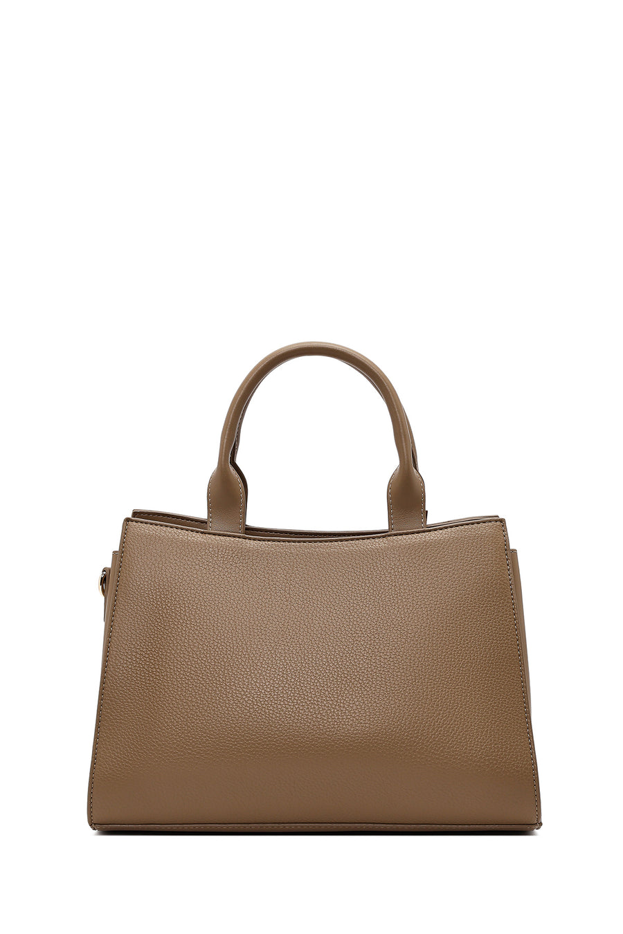 Women's Taupe Long Strap Classic Shoulder Bag