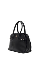 Women's Black Long Strapped Patterned Shoulder Bag | Derimod