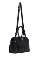 Women's Black Long Strapped Patterned Shoulder Bag | Derimod