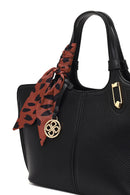 Women's Black Long Strapped Accessorized Shoulder Bag | Derimod