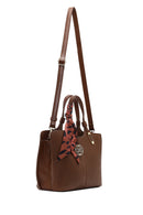 Kadın Kahverengi Uzun Askılı AKsesuarlı Kol Çantası | Derimod