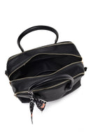Women's Black Long Strapped Charm Classic Shoulder Bag | Derimod