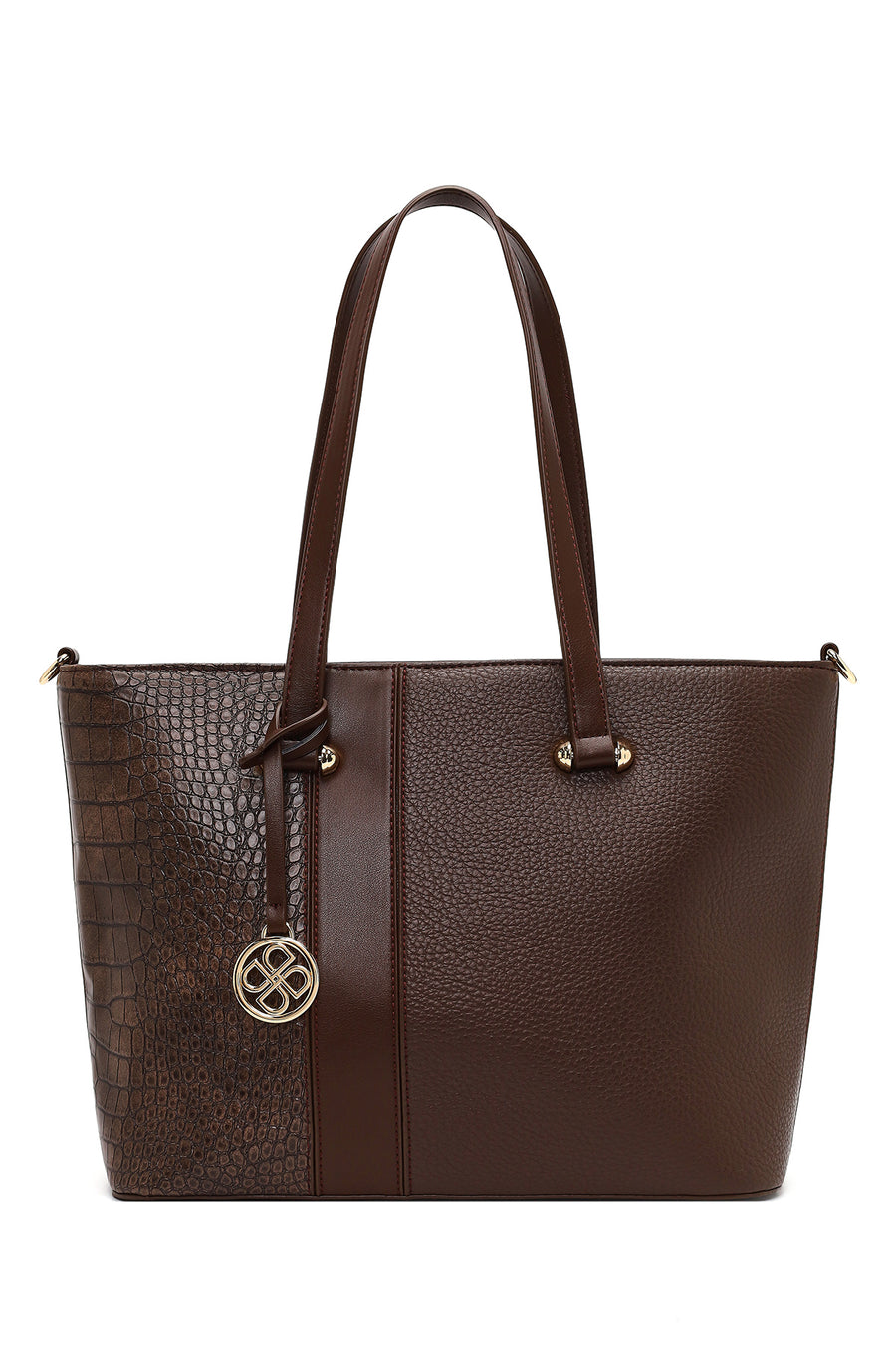 Women's Brown Long Strap Shoulder Bag